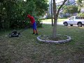 Spiderman Mows My Lawn