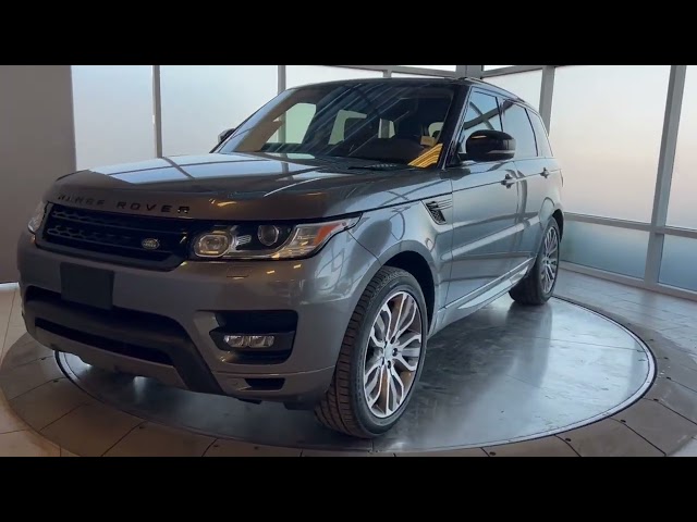 2017 Land Rover Range Rover Sport V8 SC Dynamic dans Autos et camions  à Ville d’Edmonton