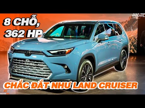 Toyota GRAND HIGHLANDER: 8 chỗ, 362 HP và giá chắc dành cho 'đại gia Việt' | GearUp Spotlight