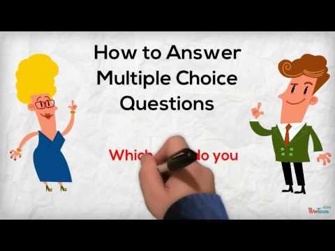 how to eliminate answers on a multiple choice test