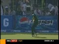 Brilliant piece of fiedling by Abdul Razzaq on the boundary.