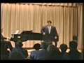 Frank Tenaglia, tenor Lamento di Federico