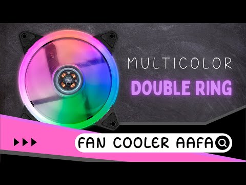 Vídeo de demonstração - Fan Cooler Double Ring LED – AA-FAF1