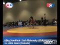 Grappling Worlds 60kg Semifinal: Zach Makovsky vs. John Louro (Canada)