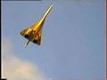Concorde landing at Manchester Airport