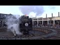 梅小路蒸気機関車館 SLスチーム号 運用後[HD]