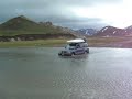 Landmannalaugar river crossing Iceland