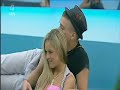 Nikki and Pete cuddling in week 4