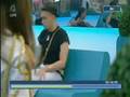 Nikki and Pete cuddling in week 4