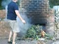 Big  fire,  lots  of smoke