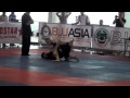 Sven Stackmann competes for Tiger Muay Thai during the 2010 Thailand BJJ and Grappling Open