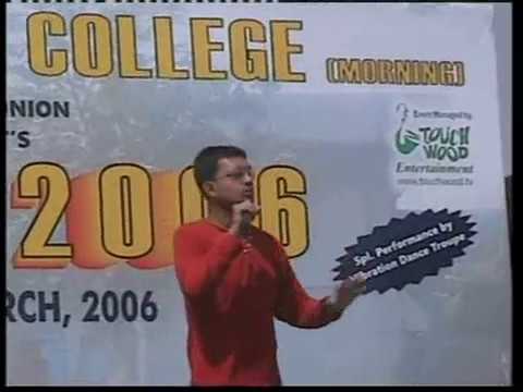 Anchoring - Motilal College,Delhi