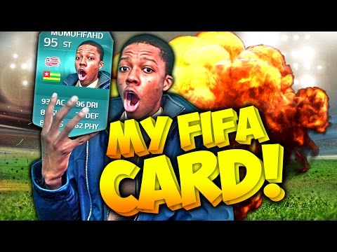 how to make your own fifa card