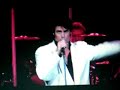 chris macdonald at the hard rock live arena of the hard rock hotel & casino with the jordanaires and dj fontana, singing don't be cruel. memories of elvis tribute.