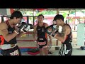Tiger Muay Thai Techniques: Parry Jab followed by elbow strike