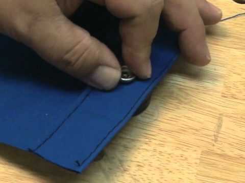 how to snap fasteners