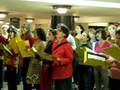 Philadelphia Complaint Choir, SEPTA Suburban Station performance.