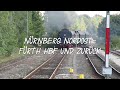 Mit 52 8195 von Nürnberg Nordostbahnhof nach Fürth und zurück.