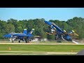 Blue Angels Spectacular At Oshkosh Sat 29 July 17