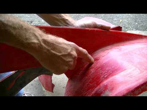 how to repair atv plastics