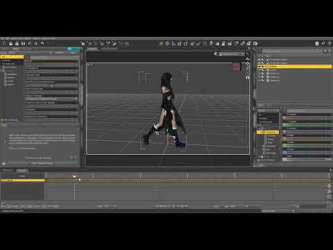 Problem Animating Cloths And A Walk Cycle, Need To Fix This For A.