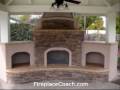Outdoor Fireplace Slideshow - DIY Build Your Own With Steel Studs/Cement Board