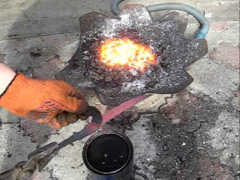 Закалка ножа в домашних условиях своими руками