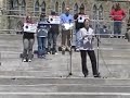 Net Neutrality rally, Philippa Lawson May 27, Parliament