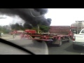 Explota tanquero en Bonao