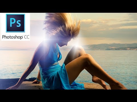how to light leak effect photoshop