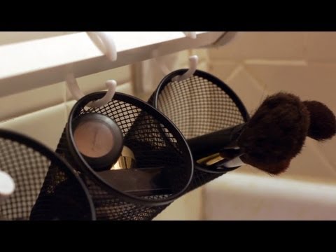 DIY Makeup Organizer | At Home With P. Allen Smith