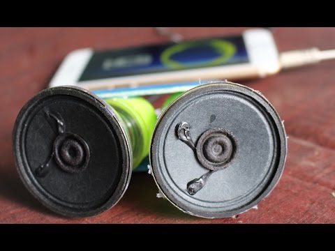 Как сделать динамик из телефона Как сделать динамик из телефона