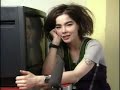 Björk talking about her TV