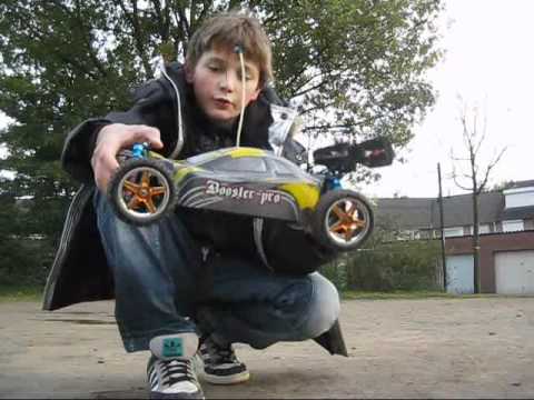 how to control rc car in air
