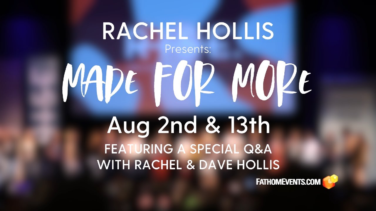 Rachel Hollis Presents: Made for More