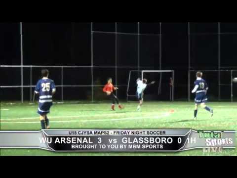 Washington United vs. Glassboro - U15 CJYSA - Friday Night Soccer