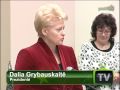 Vaikų Kalėdose - net du prezidentai