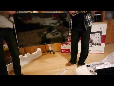 LG 42LM760S 42 Zoll Smart TV im Unboxing [DE]