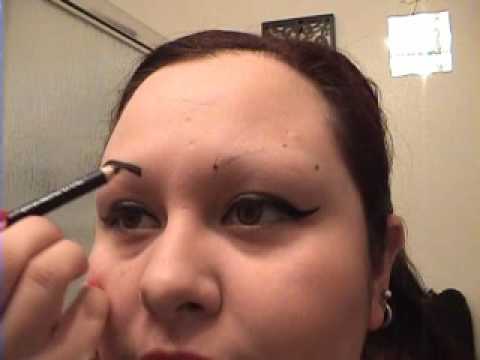 how to draw on eyebrows