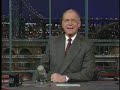 Frank Caliendo on Letterman