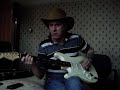 Cool Dude with a Hat on a Strat Guitar! TwelvestringTrev !