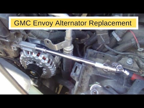 2003 GMC Envoy alternator replace