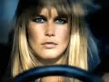 a citroen commercial from the late 90's in which german supermodel claudia schiffer crashes her car only to be saved her seatbelt and airbag.