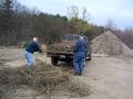 Opening Day at the Compost/Recycling Center