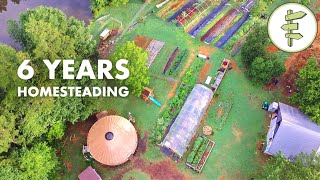 Homesteading & Living in a Tiny Yurt for 6 Years