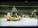 men's tag team pro wrestling. all star wrestling from the 80's.
the bc blondes ( terry adonis & bruiser costa ) vs eric froelich & larry watts.
manager: bob steele.
ref: brian keith.