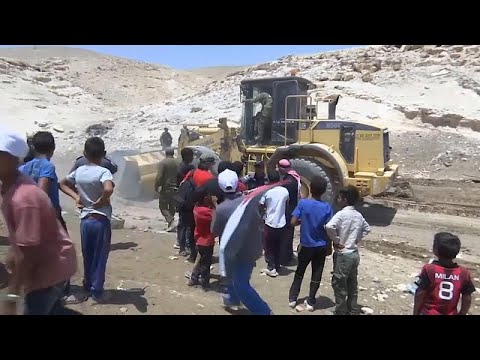 Westjordanland: Proteste gegen Räumung arabischer S ...