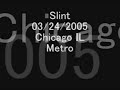 slint - rhoda (live)