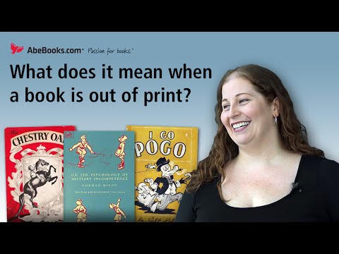 how to obtain out of print books
