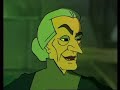 magrat, nanny ogg and granny weatherwax with demon from terry pratchett's discworld wyrd sisters ----- info in czech: ankh.ic.cz